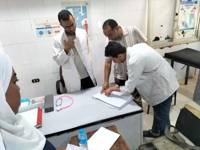 جولة مدير ادارة المستشفيات