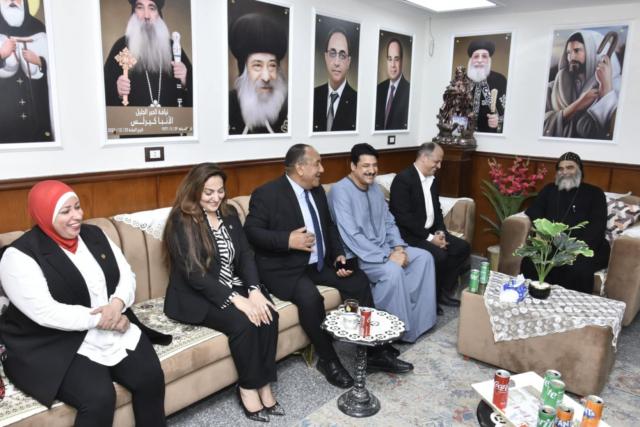 جانب من الزيارة