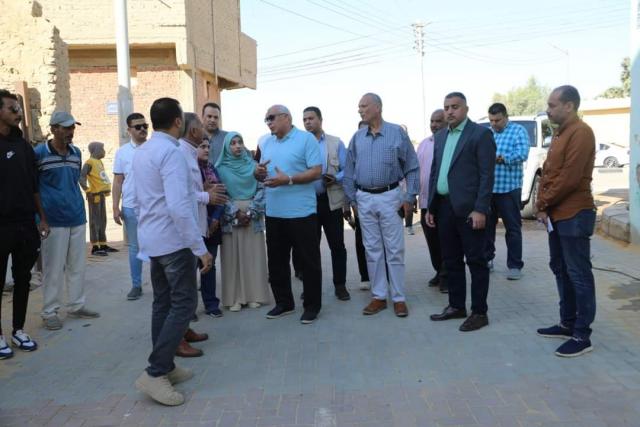 جولة محافظ الوادي الجديد