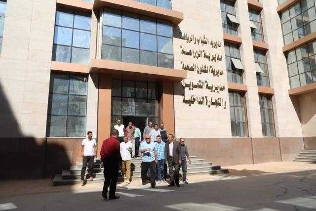 جولة محافظ الوادي الجديد