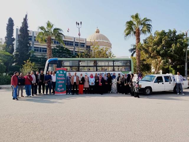 قافلة جامعة الفيوم