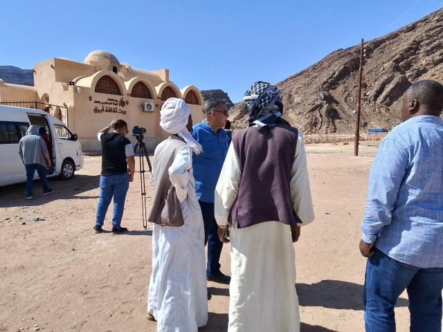 زيارة وفد مركز معلومات مجلس الوزراء