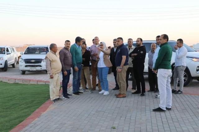 جولة نائب محافظ الوادي الجديد