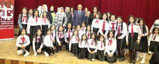 محافظ المنيا يشهد الاحتفال بأعياد...