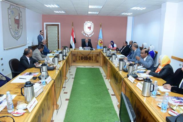 اجتماع مجلس جامعة سوهاج
