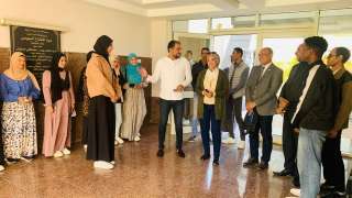 رئيس جامعة الأقصر تتفقد انتخابات...