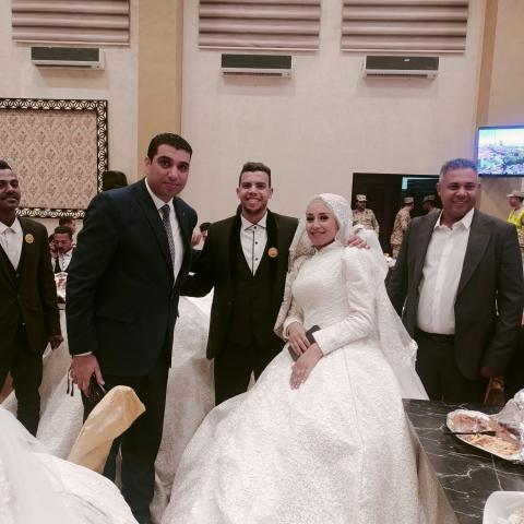 نائب محافظ الأقصر يشارك في حفل زفاف جماعي