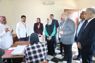 محافظ بني سويف يتفقد الوحدة...