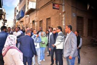 بالصور.. محافظ الأقصر يتفقد أعمال...