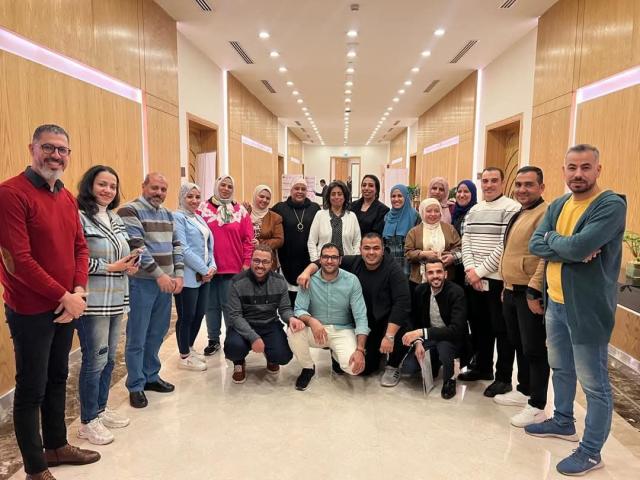 المشاركون في التدريب