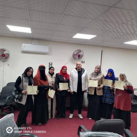 صحة قنا تختتم فعاليات البرنامج التدريبي