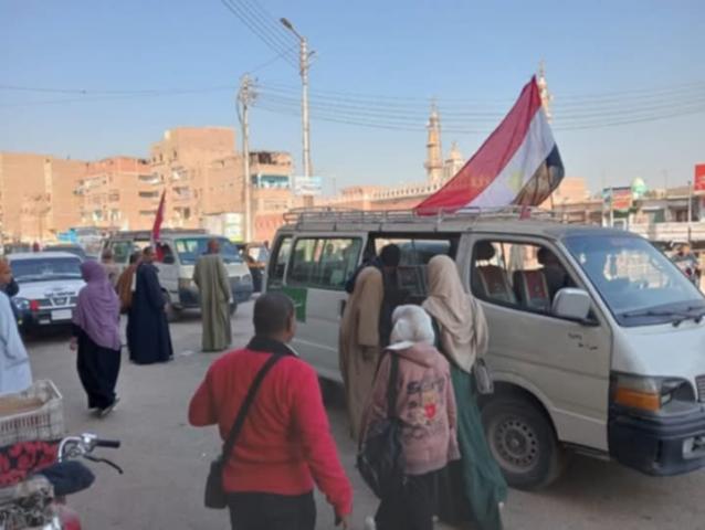 ..تشغيل أول سرفيس بمركز فرشوط