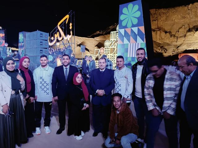 مشاركة رئيس جامعة جنوب الوادي