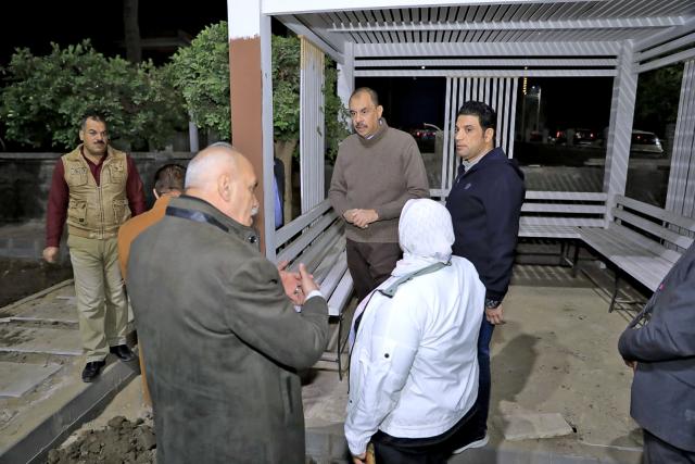 محافظ سوهاج يتفقد أعمال التطوير والتجميل