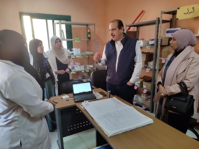 جولة نائب وزير الصحة