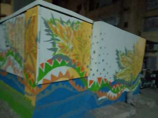 تجميل 19 محول كهرباء بشوارع...