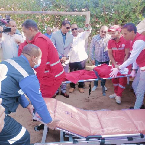 نائب محافظ الأقصر يشهد تجربة إخلاء