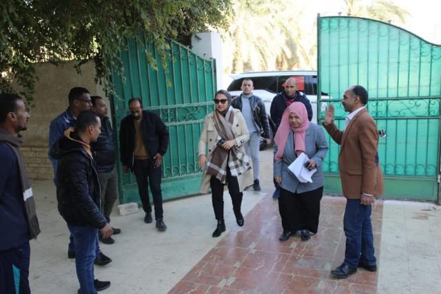 جولة نائب محافظ الوادي الجديد