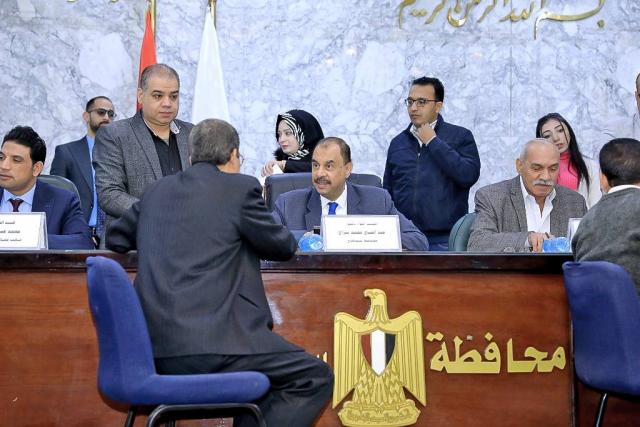 محافظ سوهاج في اللقاء الجماهيري