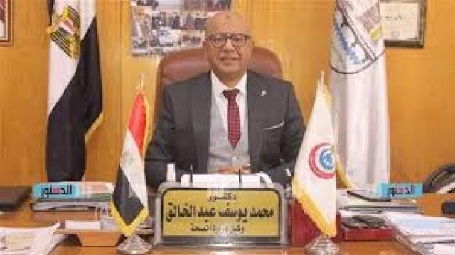 الدكتور محمد يوسف عبدالخالق، وكيل وزارة الصحة بقنا