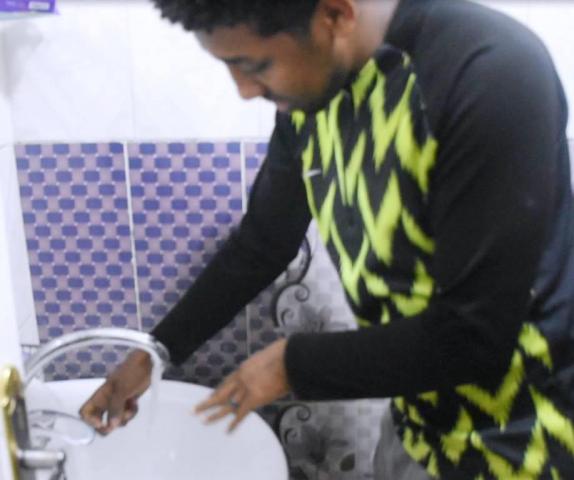 وصول مياه الشرب للأدوار العليا