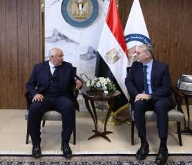 وزير البترول يناقش مع  محافظ...