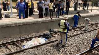 مصرع سيدة أسفل عجلات قطار...