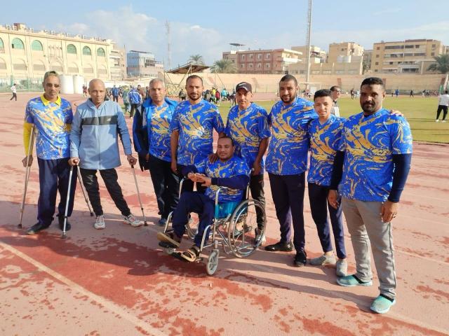 أبطال نادي الإرادة والتجدي بالأقصر