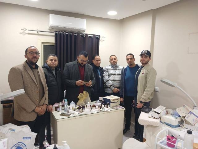 جانب من حملة إدارة العلاج الحر