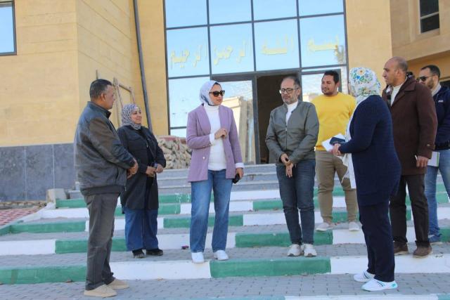 نائب المحافظ تتفقّد مبنى استصلاح الأراضي