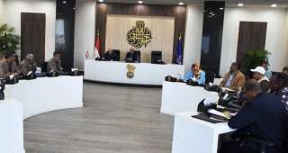 السكرتير العام لمحافظة أسوان يتابع...