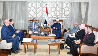 وزير الأوقاف يستقبل محافظ الفيوم