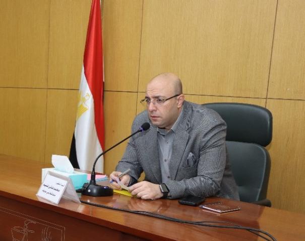 الدكتور محمد هاني غنيم ، محافظ بني سويف ،