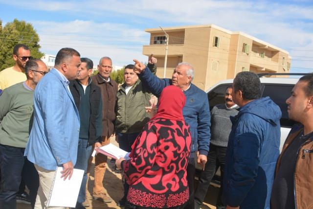 جولة محافظ الوادي الجديد