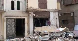 بسبب تسرب المياه .. انهيار...