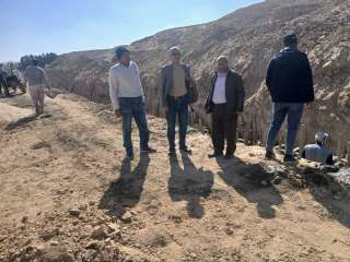 رئيس مدينة الطود بالأقصر يتابع...