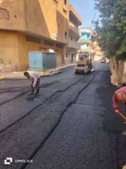 محافظة المنيا تواصل مشروعات رصف...