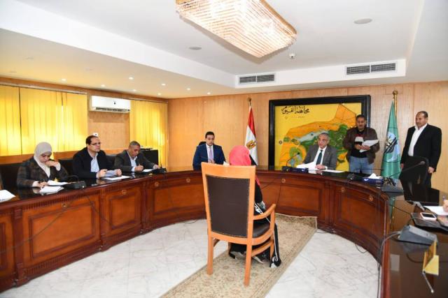 لقاء محافظ الفيوم مع المواطنين