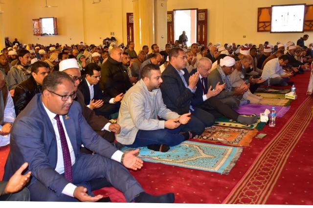 محافظ الأقصر يفتتح مسجد التقوى بمدينة طيبة
