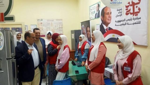 جولة وكيل صحة الوادي الجديد