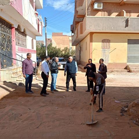 جولة محافظ الوادي الجديد،