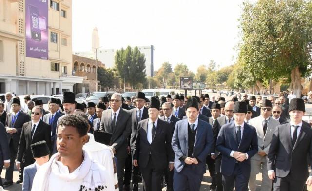 جنازة الأمير كريم الحسينى الأغاخان الرابع