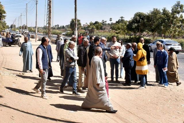 جولة محافظ الأقصر
