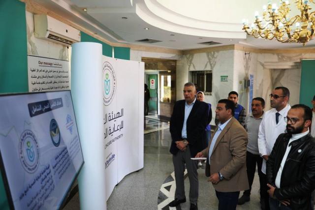 محافظ أسوان يتفقد مستشفي أبو سمبل الدولي