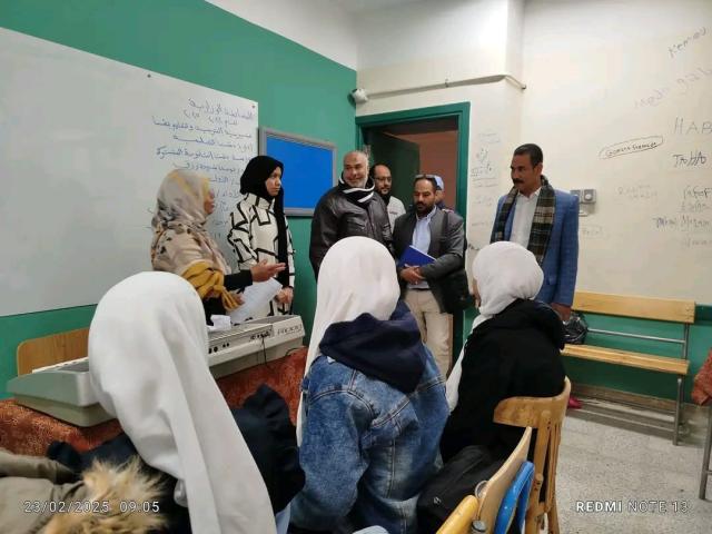 جولة مدير تعليم دشنا