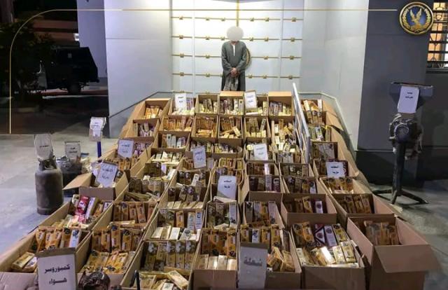 المتهم والمضبوطات