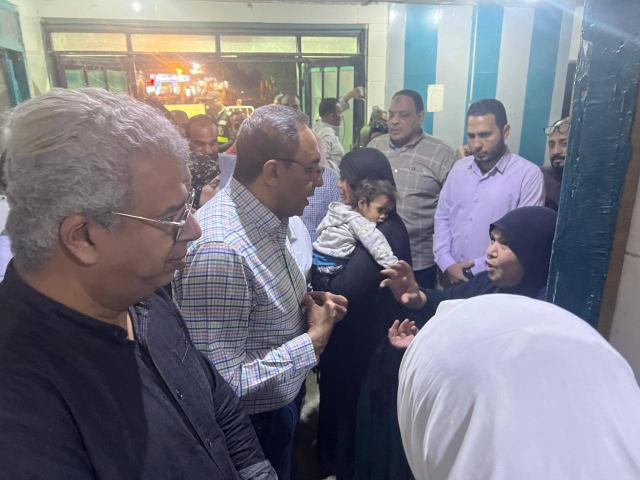 محافظ قنا يفاجئ مستشفى قنا العام
