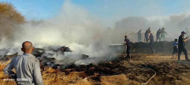 صورة من الحريق