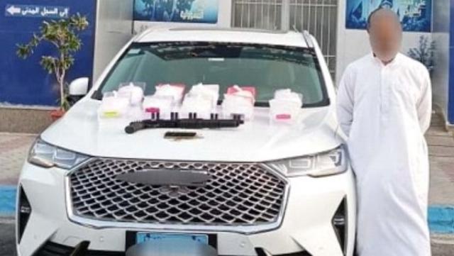 المتهم والمضبوطات