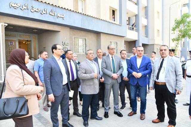 جولة محافظ الفيوم و رئيس صندوق التنمية الحضرية